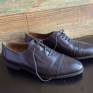 Mango| leather loafers